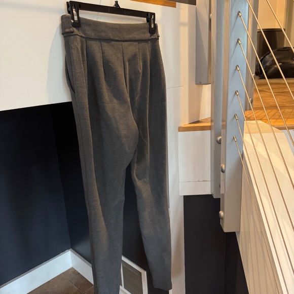 Express Skinny High Rise Charcoal Gray Dress Pant - Picture 2 of 2